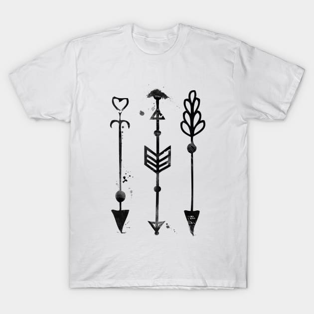 Watercolor arrows T-Shirt by hedehede